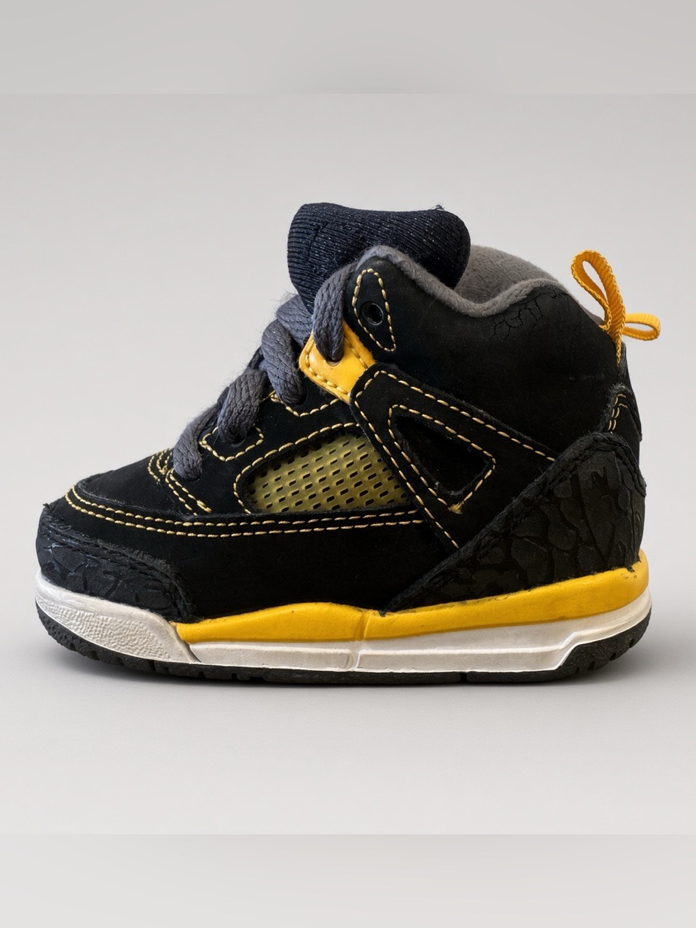 Jordan Spizike TD Toddler 4C Black University Gold 317701-030 Spike Lee Brooklyn